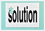 Business solution logo